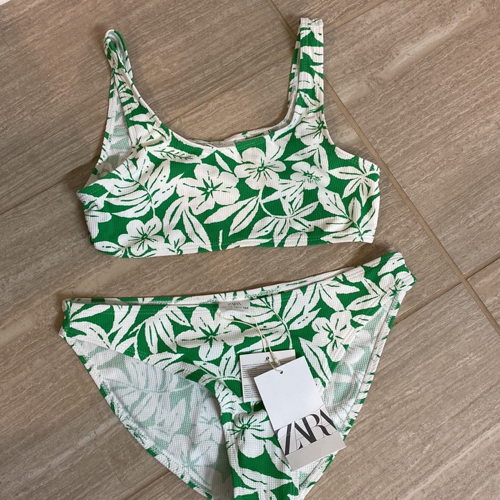 Girls Zara 2 Piece Swimsuit